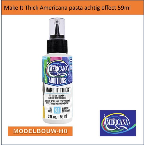 Make It Thick Americana pasta achtig effect 59ml