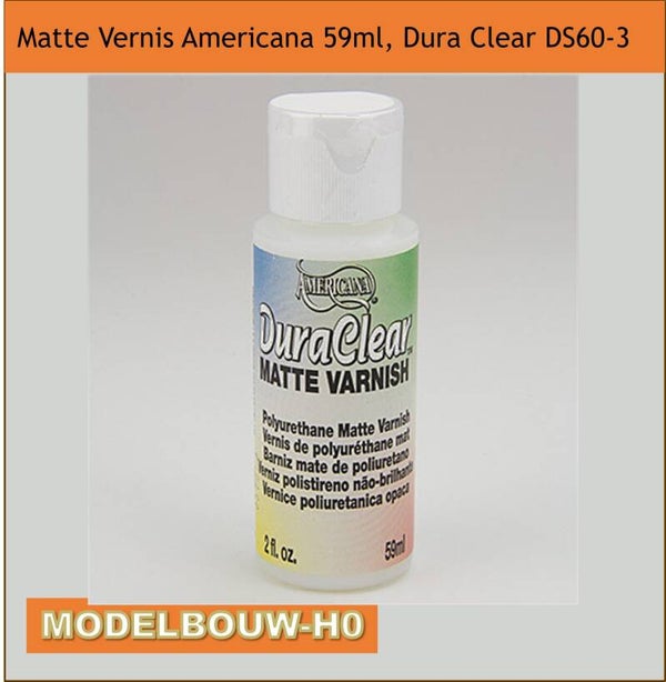 Matte Vernis Americana 59ml, Dura Clear DS60-3