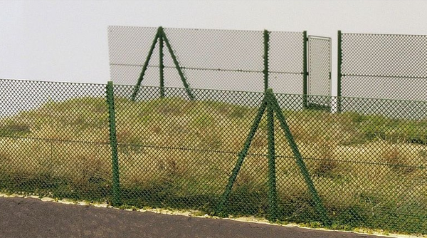 Modelscene 48130 Gaasafrastering: Realistisch Hekwerk voor H0-ModelbouwGazen Hekwerk Afrastering Modelbouw H0 48130