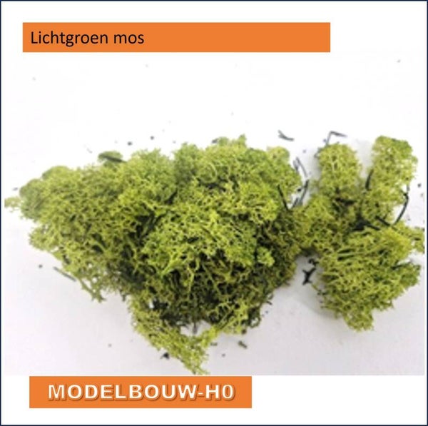 Mos lichtgroen  35 gram