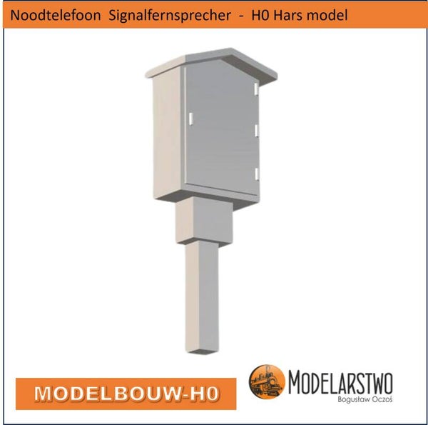Noodtelefoon Signalfernsprecher  -  H0 Hars model 2386