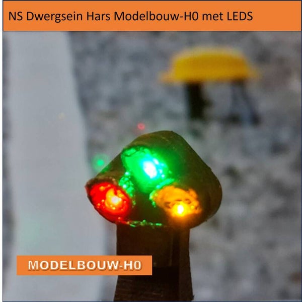 NS Dwergsein Hars Modelbouw-H0 met LEDs