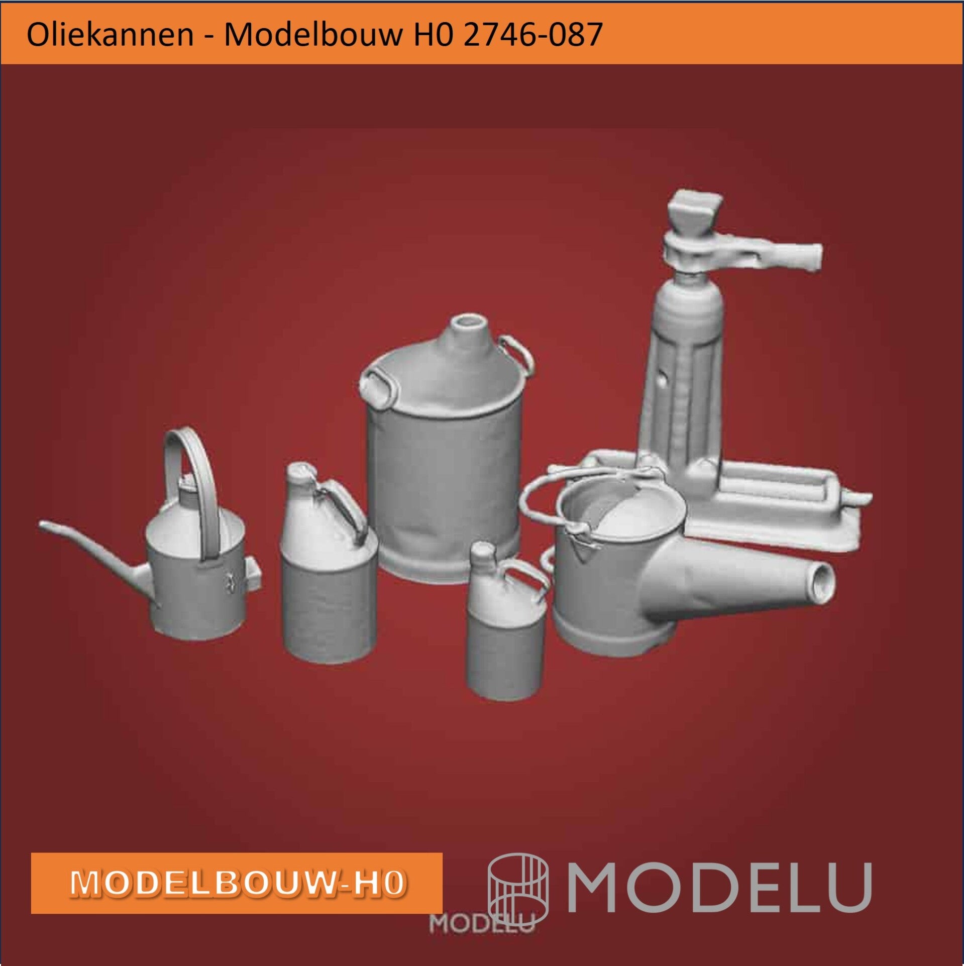 Oliekannen - Modelbouw H0 2746-087