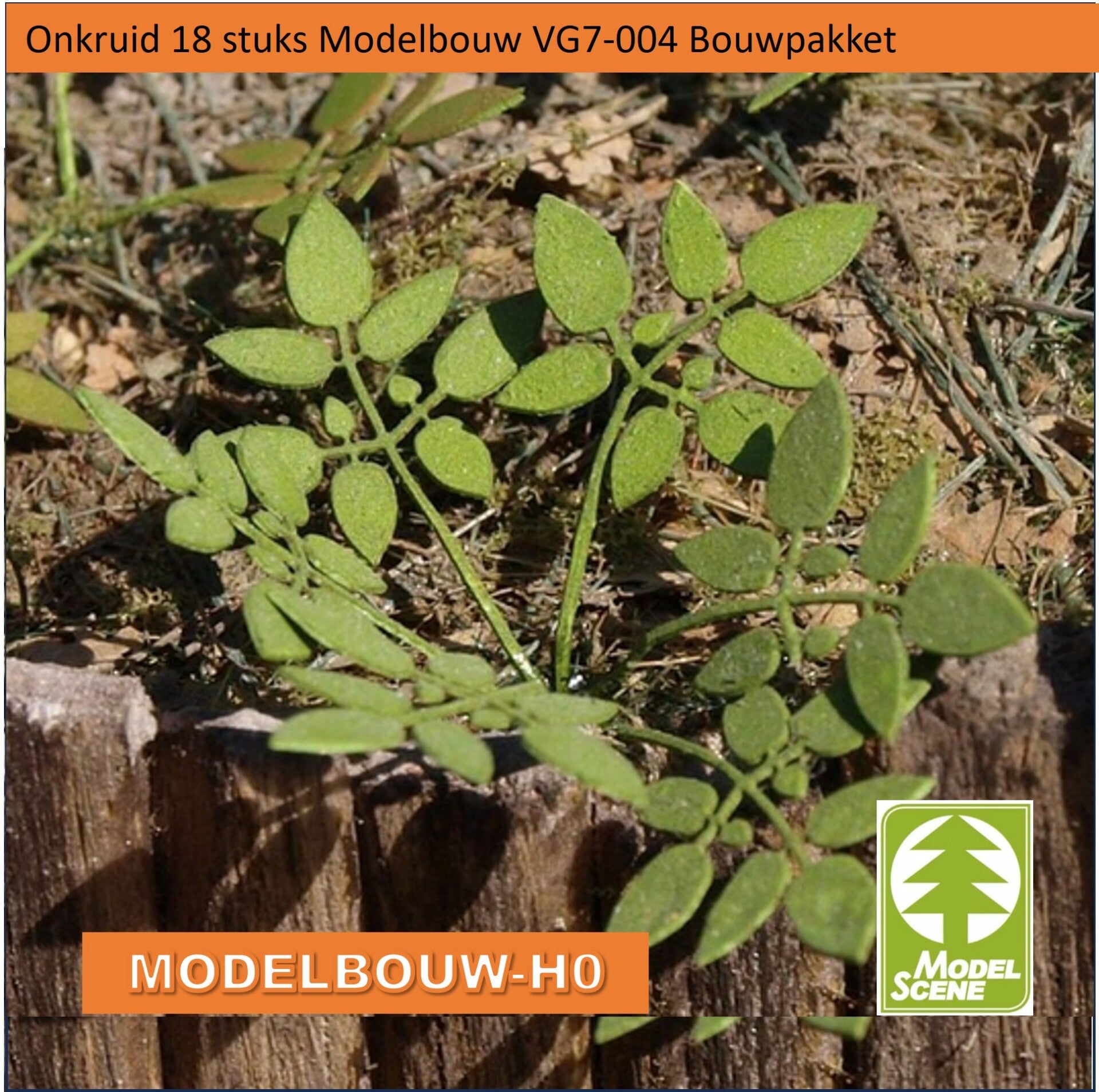 Onkruid  Modelbouw H0 18 stuks Bouwpakket VG7-004