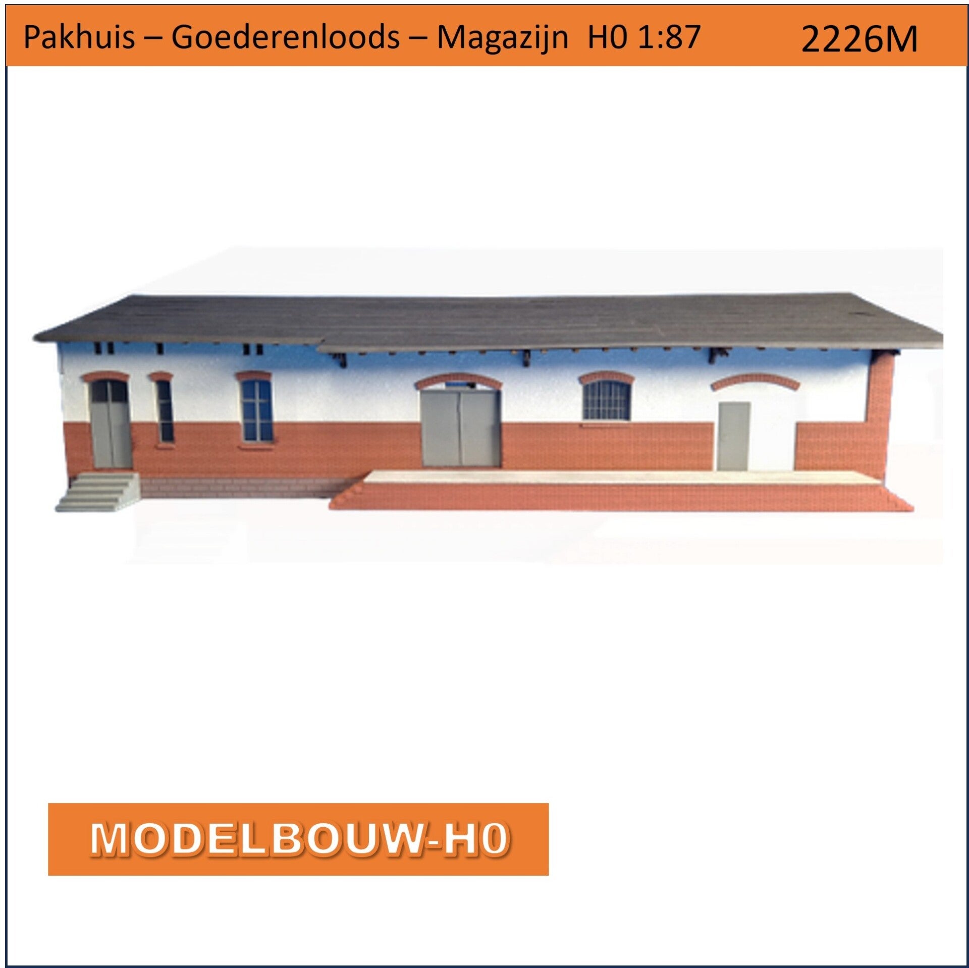 Goederenloods - Magazijn - Depot - Pakhuis H0 1:87