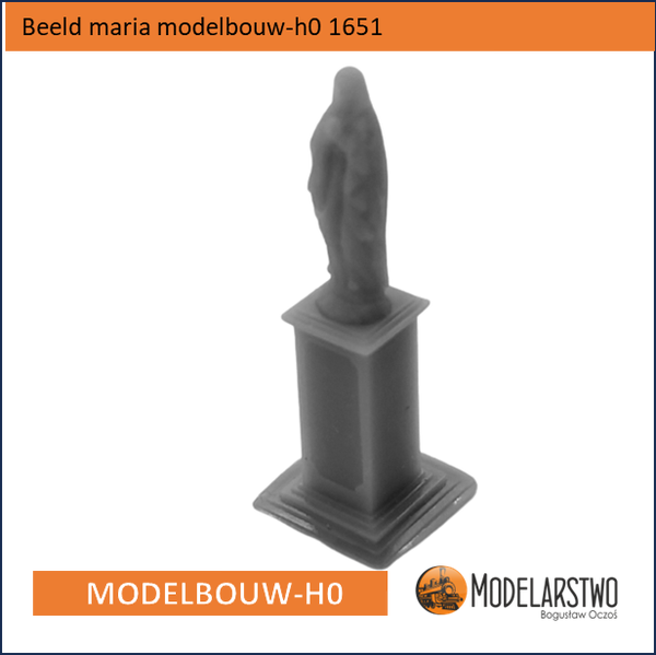 Beeld maria modelbouw-h0 1651