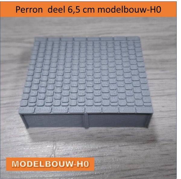 Perron deel 65mm x 55 mm breed x 18mm hoog