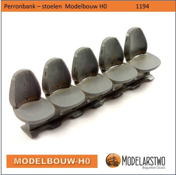 Perronbank Modelbouw H0 1194
