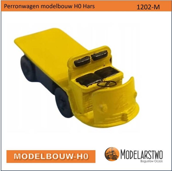Bagagewagen perronwagen modelbouw H0