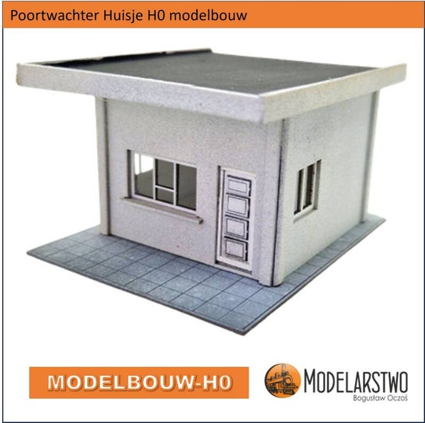 Poortwachter huisje  H0 Bouwpakket