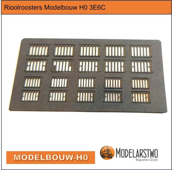 Rioolroosters Modelbouw H0 3E6C
