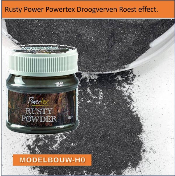 Rusty Power Powertex Droogverven Roest effect.