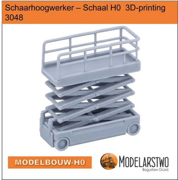 Schaarhoogwerker – Schaal H0  3D-printing   3048