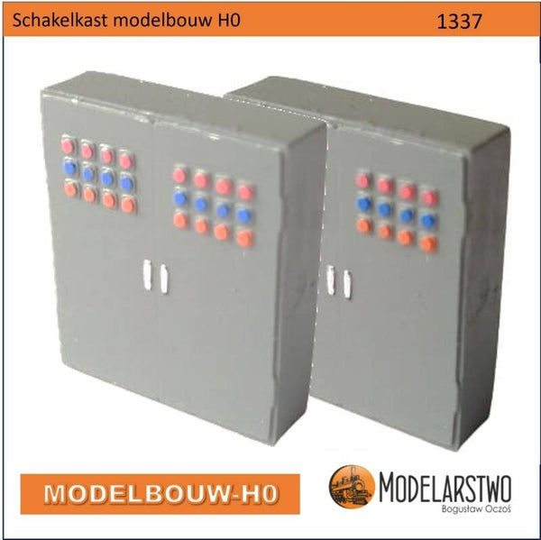 Schakelkast stroomkast modelbouw H0