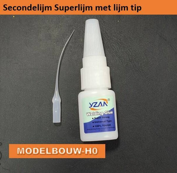 Secondelijm Superlijm met lijm tip
