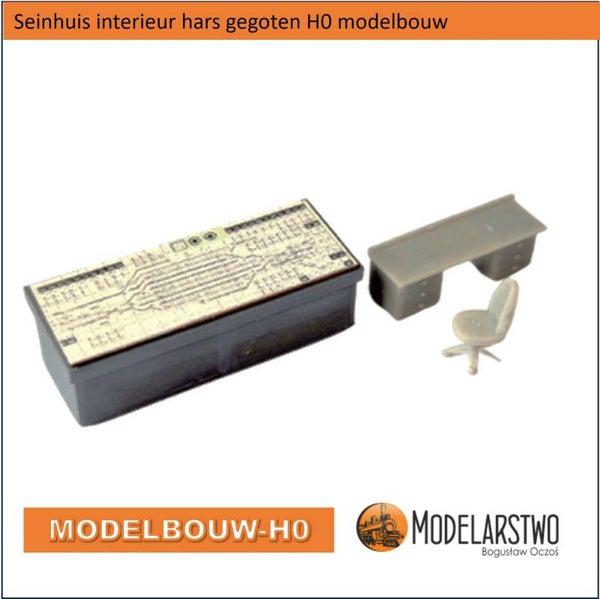 Interieur voor Seinhuis H0 2455