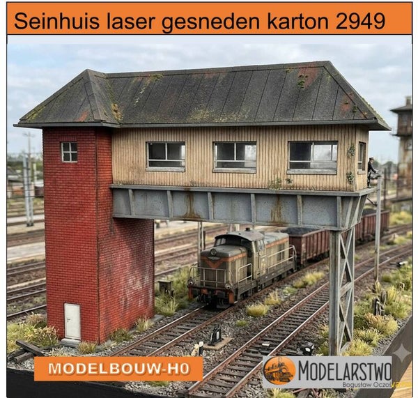 Seinhuis – Laser-Cut Zelfbouwmodel (Schaal H0 / 1:87) 2949