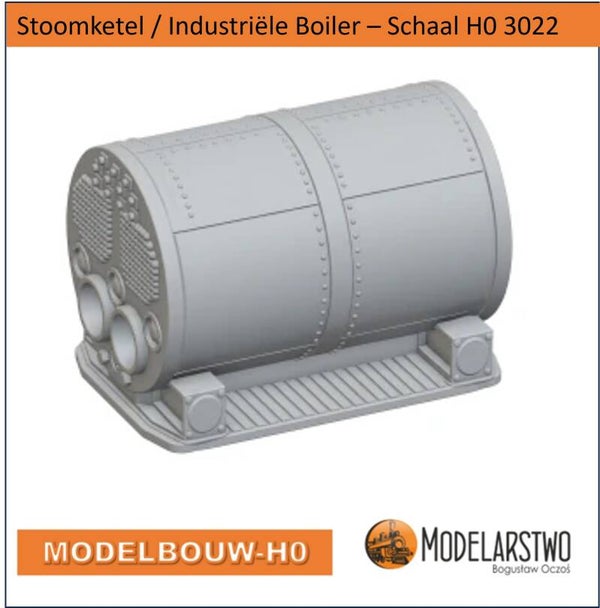 Stoomketel Industriële Boiler – Schaal H0 3022