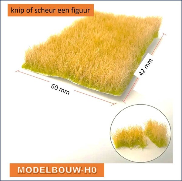 grasveldje stro - hooi - tarweveld 4 x 5 cm