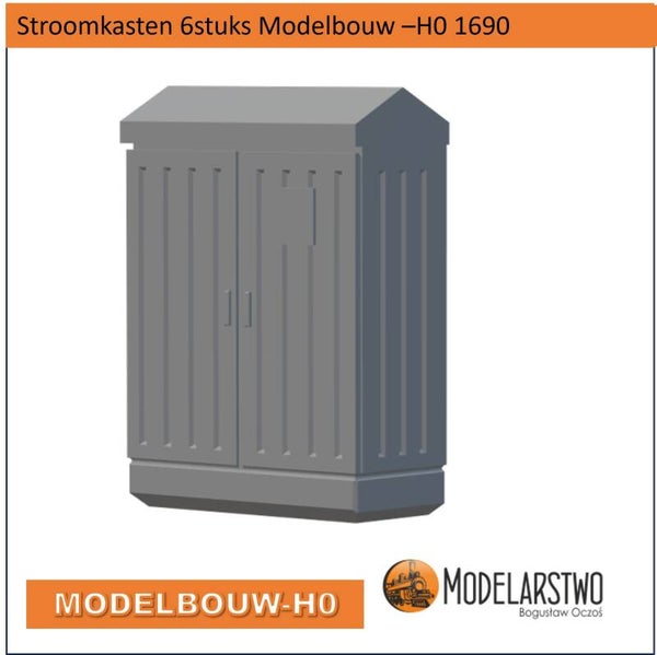 Stroomkasten  -  H0 Hars model 1690