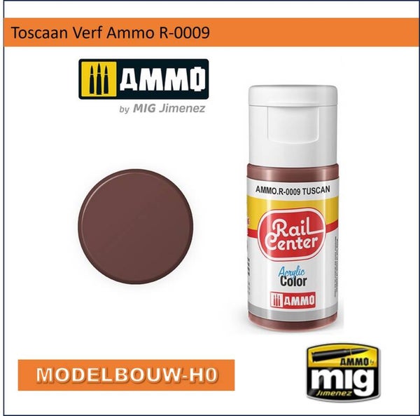 Toscaan verf Ammo R-0009 Touscan  Rail Center