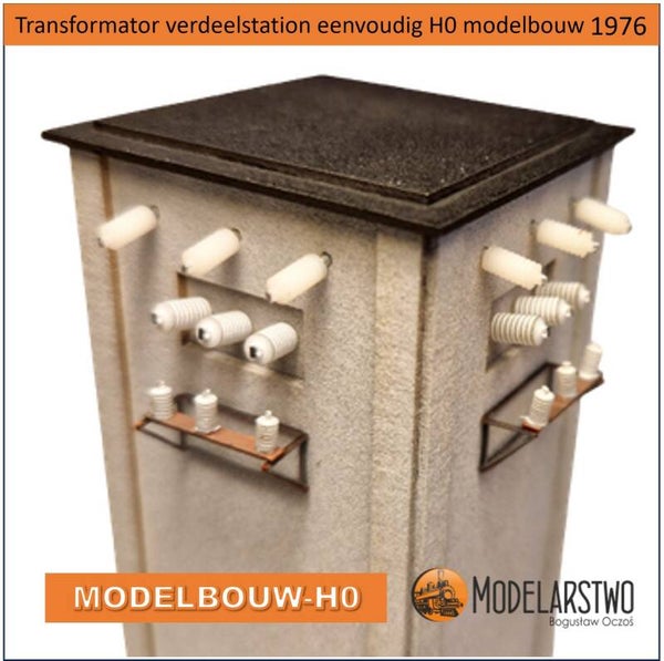 Transformatorhuisje  Modelbouw H0