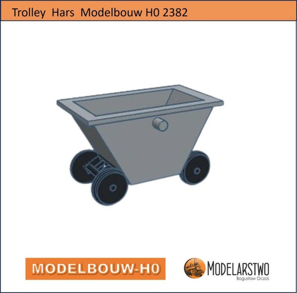 Trolley  Hars  Modelbouw H0 2382