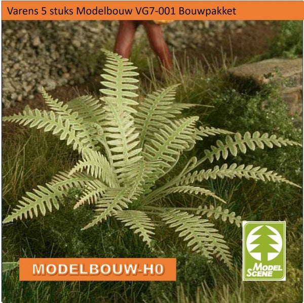 Varens Modelbouw H0 5 stuks Bouwpakket VG7-001