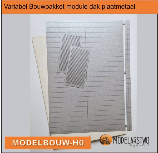 Variabel Bouwpakket module dak plaat materiaal