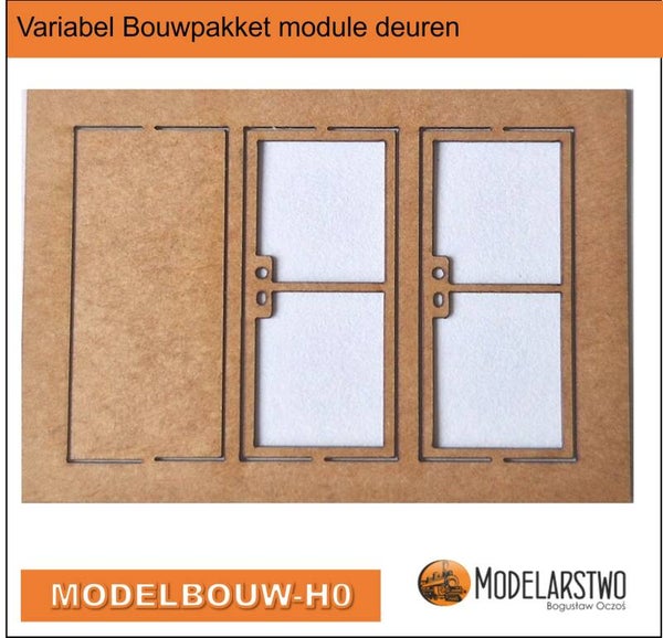 Variabel Bouwpakket module deuren