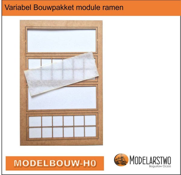 Variabel Bouwpakket module ramen