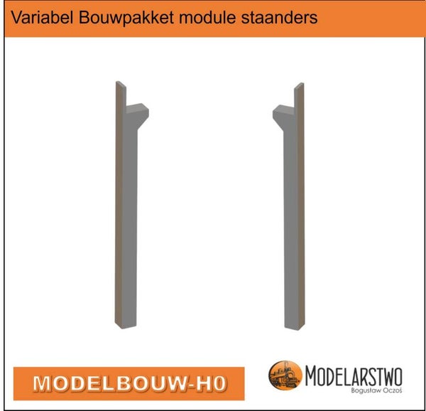 Variabel Bouwpakket module Staander 2stuks