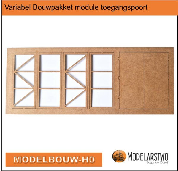 Variabel Bouwpakket module toegangspoort