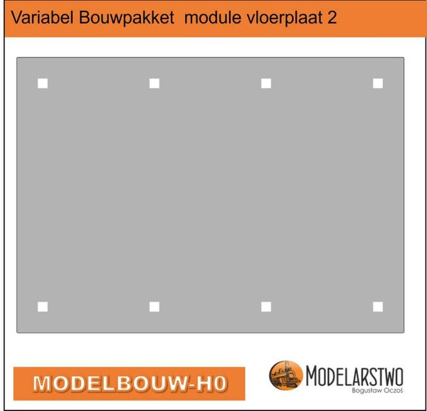 Variabel Bouwpakket module vloerplaat 2