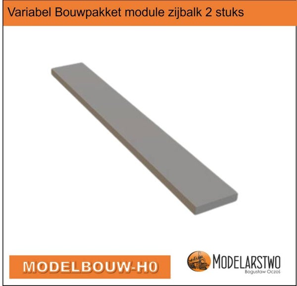 Variabel Bouwpakket module zijbalken 2 stuks