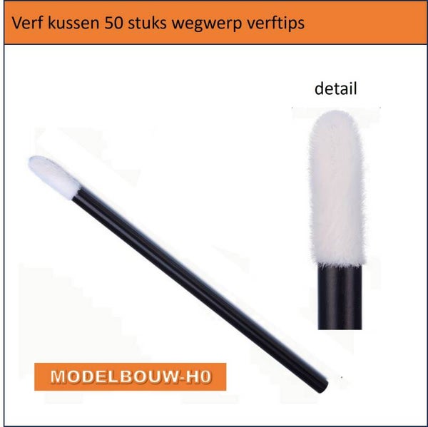 Verf kussen 50 stuks wegwerp verftips