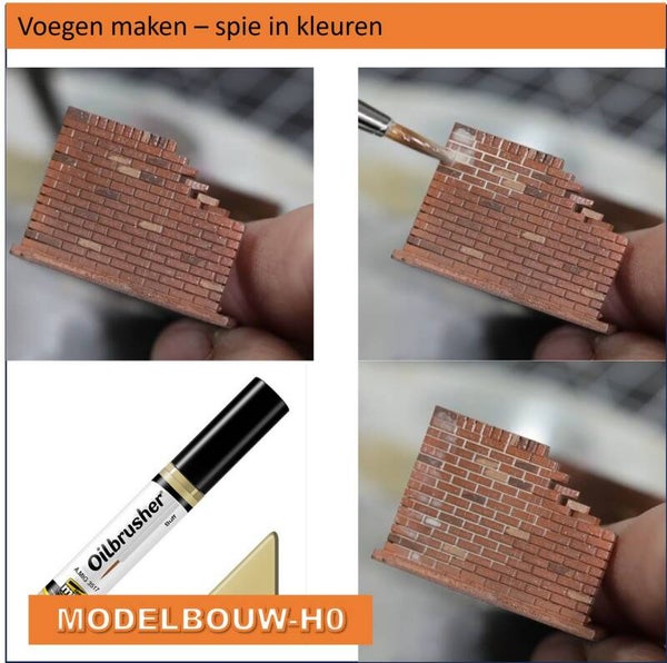 Specie effect voegenverf OILBRUSHER Buff A.MIG-3517