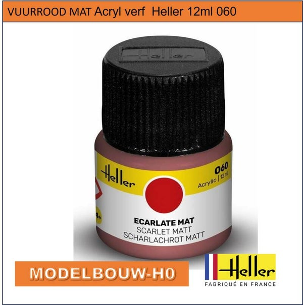 HUIDSKLEUR MAT Acryl verf  Heller 12ml 061