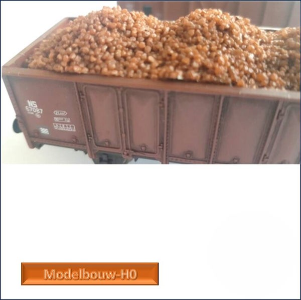 Wagonlading bruin - suiker bieten