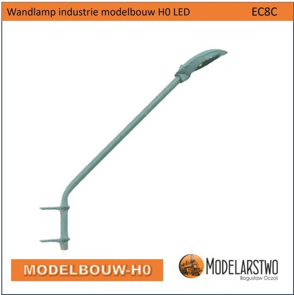 Wandlamp verlicht industrie Modelbouw H0  EC8C