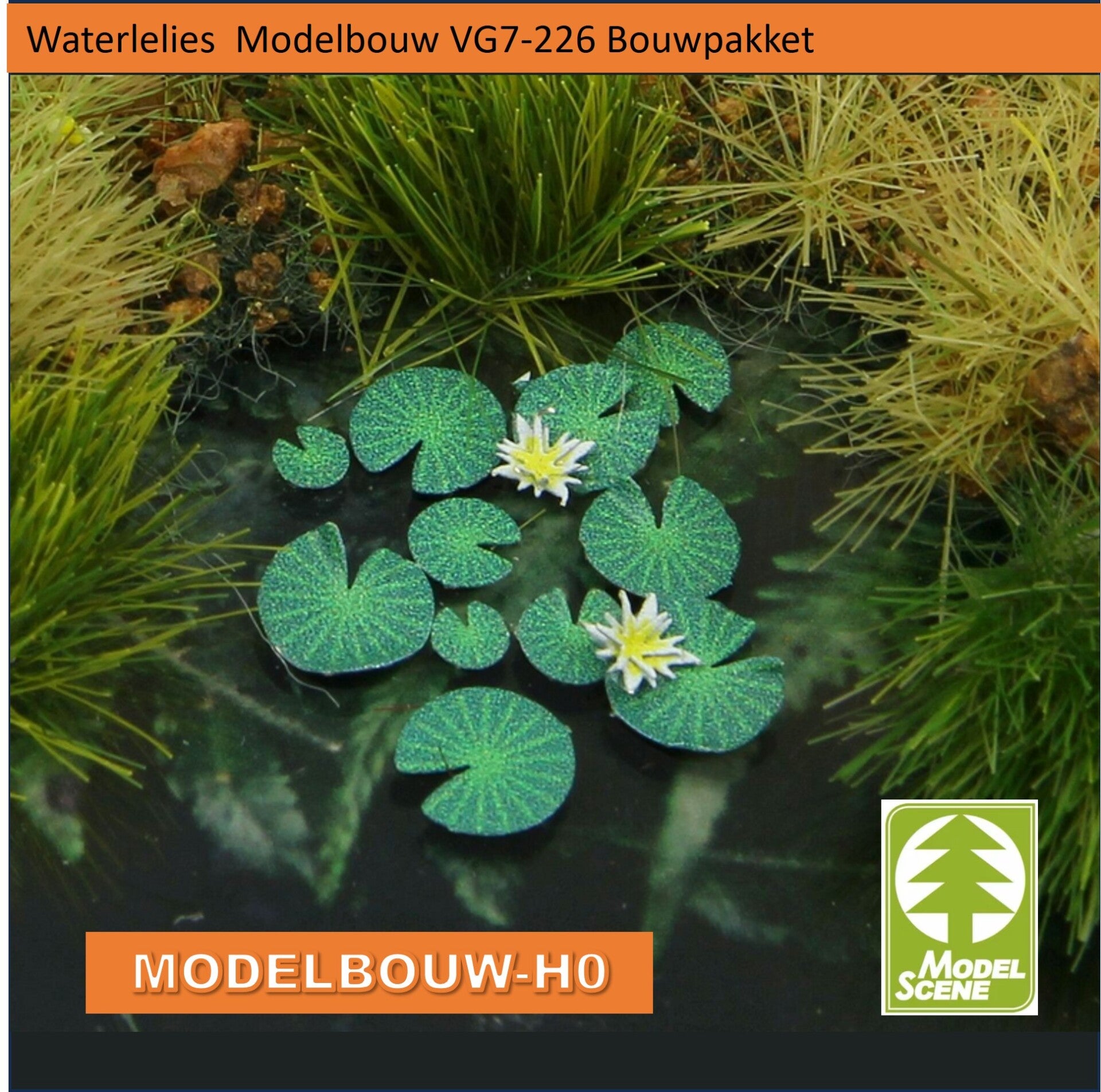 Waterlelie Modelbouw H0  Bouwpakket VG7-226