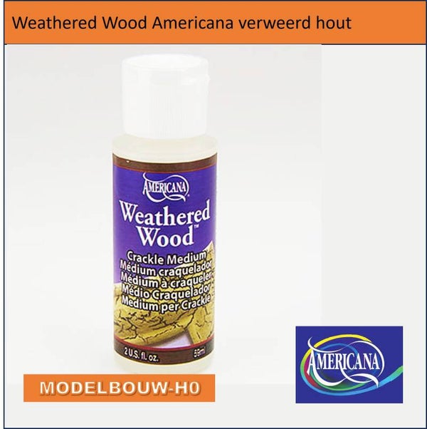 Weathered Wood Americana 59ml effect verweerd hout