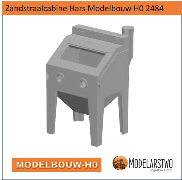 Zandstraalcabine Hars Modelbouw H0 2484