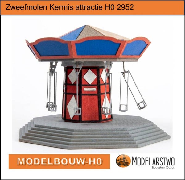 Zweefmolen Kermisnostalgie Modelbouw-H0 2952