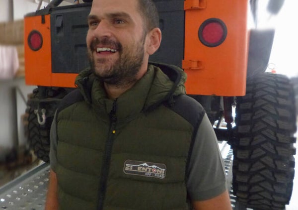 Smanicato imbottito con Cappuccio e zip