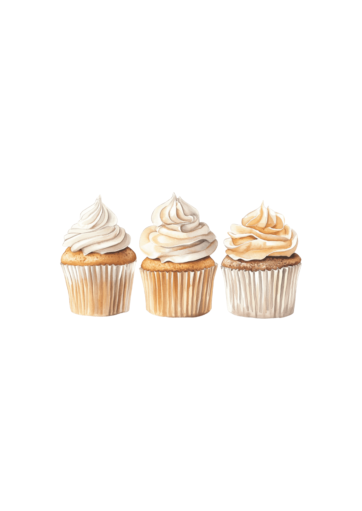 Kaart cupcakes
