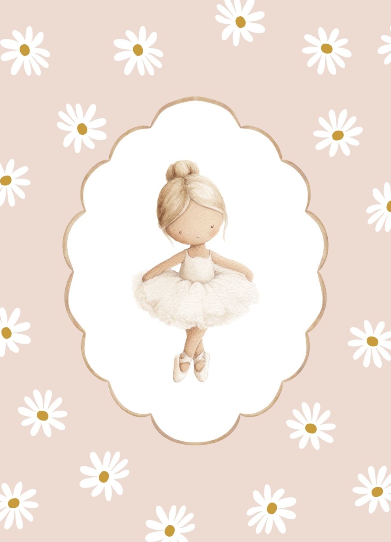 Kaart ballerina