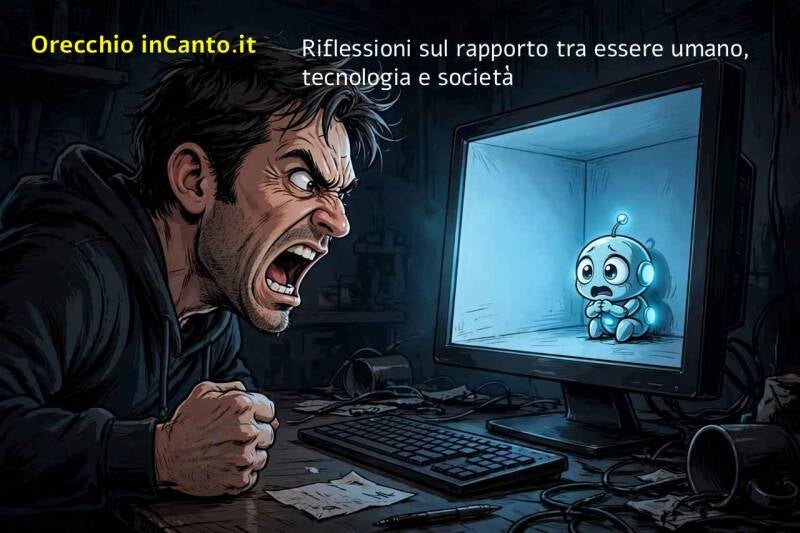 Umano insulta AI