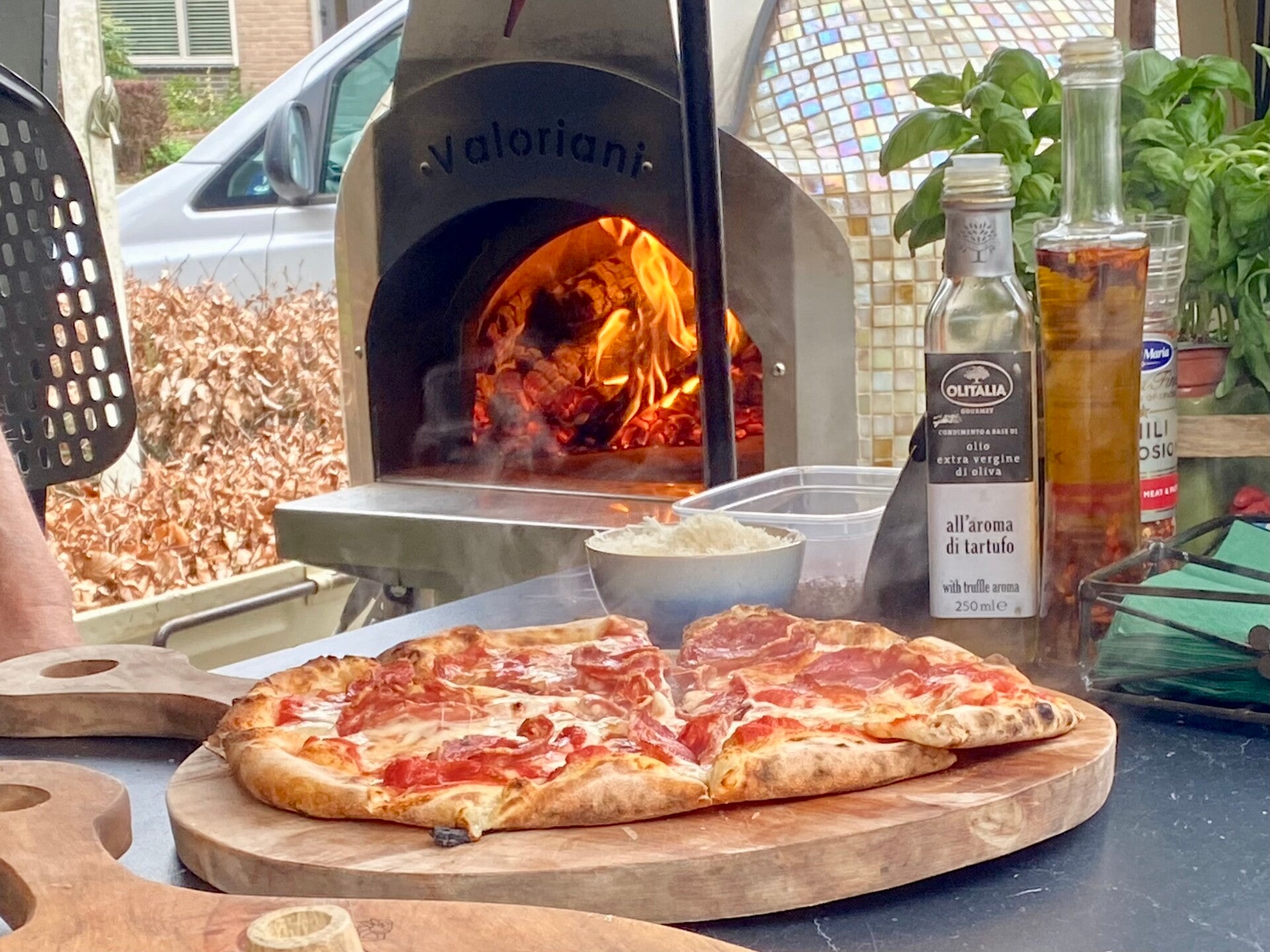 pizza tuna  foodtruck Il Bianco