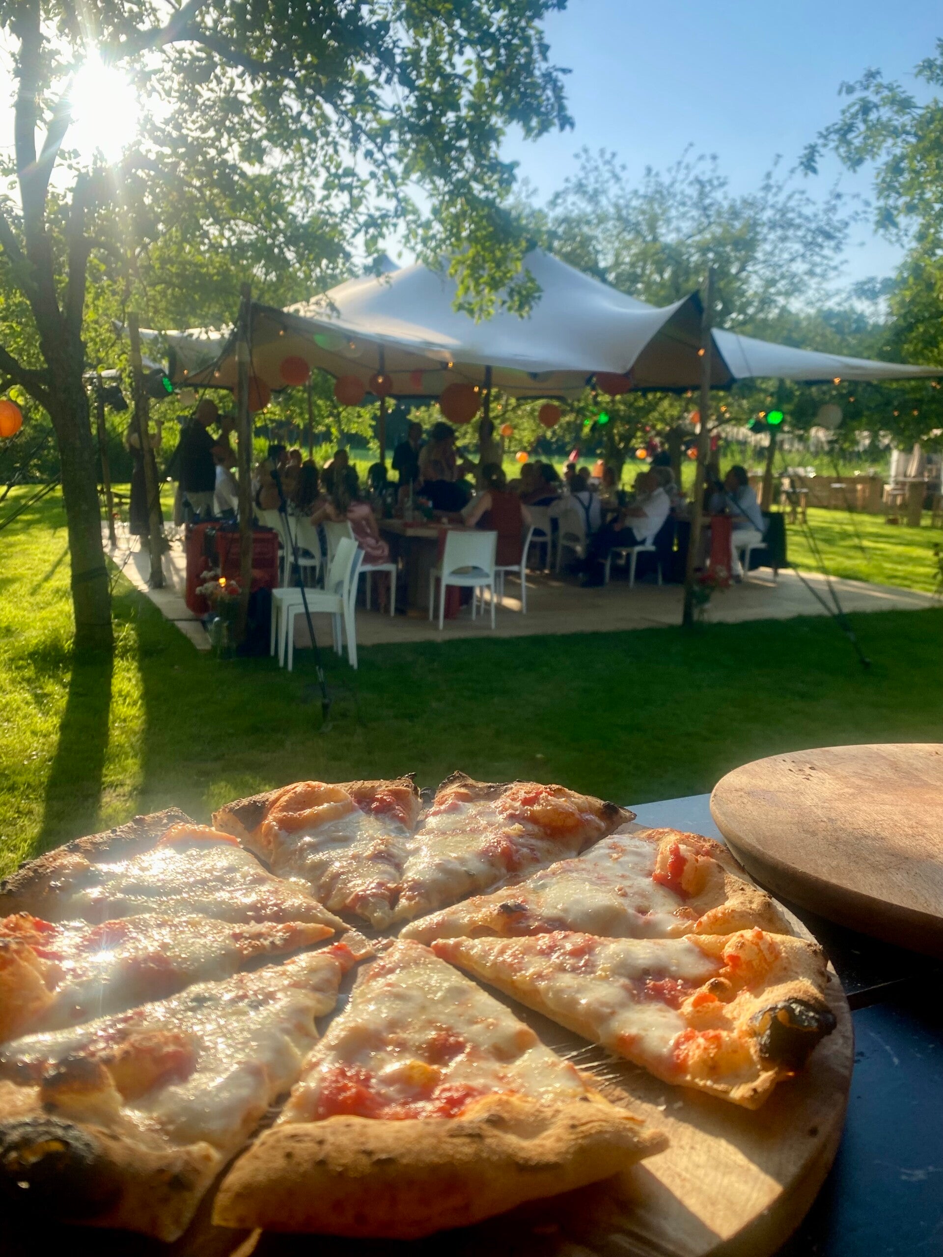 pizza wedding party